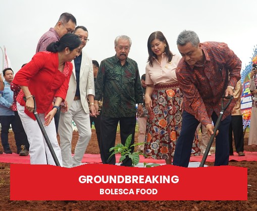 Dokumentasi Groundbreaking BOLESCA oleh AAJ Production