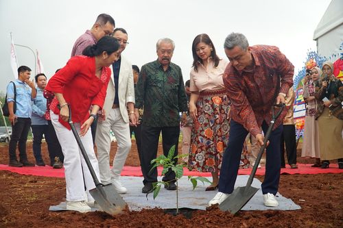 Dokumentasi Groundbreaking BOLESCA oleh AAJ Production