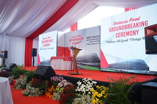 Dokumentasi Groundbreaking BOLESCA oleh AAJ Production