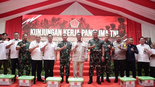 Dokumentasi Kunjungan Kerja Panglima TNI oleh AAJ Production